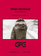 (P)izz Snowing Orchestra sheet music cover